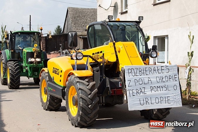 Zdjęcie w galerii na portalu naszraciborz.pl: Trudne żniwa, piękne dożynki. Gmina Rudnik świętowała w Gamowie wiadomości z regionu