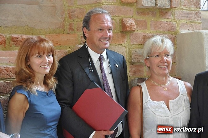 Zdjęcie w galerii na portalu naszraciborz.pl: Książę raciborski odwiedził zamek wiadomości z regionu