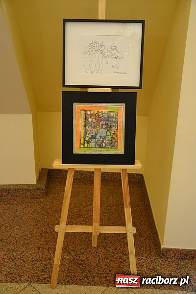 Zdjęcie w galerii na portalu naszraciborz.pl: O twórczości Witolda Wojtkiewicza na zamku wiadomości z regionu