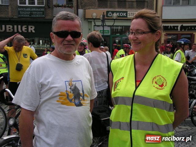 Zdjęcie w galerii na portalu naszraciborz.pl: Na rowerach zwiedzą Polskę wiadomości z regionu