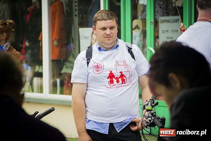 Zdjęcie w galerii na portalu naszraciborz.pl: XVI Rodzinny Rajd Rowerowy ulicami Raciborza wiadomości z regionu