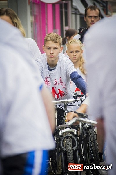 Zdjęcie w galerii na portalu naszraciborz.pl: XVI Rodzinny Rajd Rowerowy ulicami Raciborza wiadomości z regionu