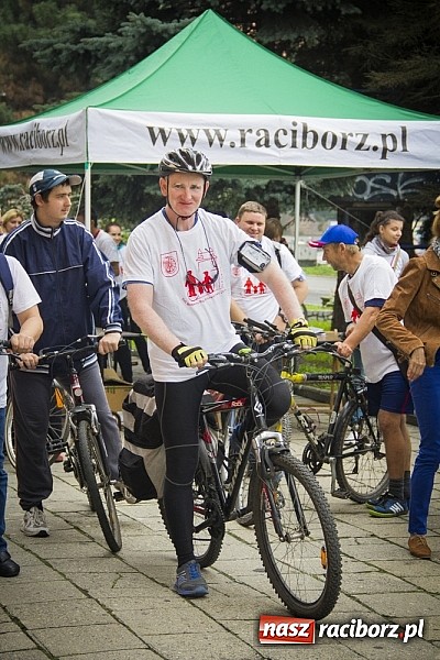 Zdjęcie w galerii na portalu naszraciborz.pl: XVI Rodzinny Rajd Rowerowy ulicami Raciborza wiadomości z regionu