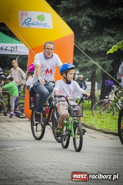 Zdjęcie w galerii na portalu naszraciborz.pl: XVI Rodzinny Rajd Rowerowy ulicami Raciborza wiadomości z regionu