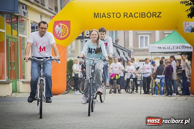 Zdjęcie w galerii na portalu naszraciborz.pl: XVI Rodzinny Rajd Rowerowy ulicami Raciborza wiadomości z regionu