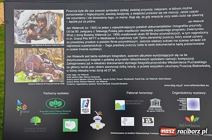 Zdjęcie w galerii na portalu naszraciborz.pl: Wernisaż wystawy Arbores Vitae – Ostatnia taka puszcza  wiadomości z regionu