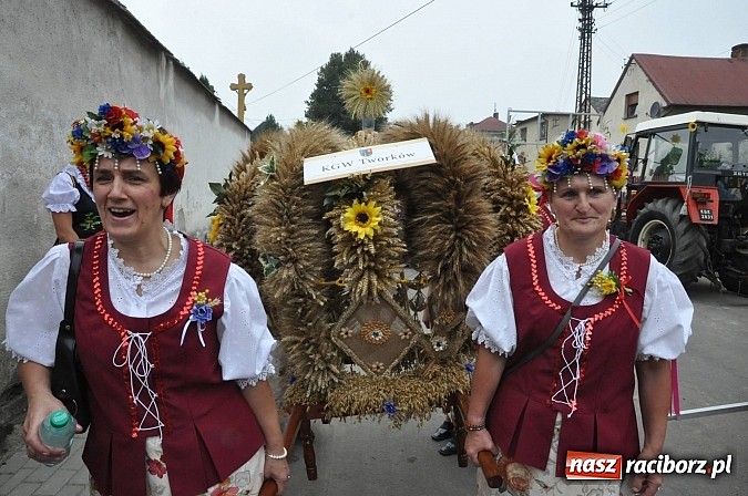 Zdjęcie w galerii na portalu naszraciborz.pl: Korowód jak z Bieńkowic do Raciborza, czyli powiatowe dożynki 2014 wiadomości z regionu