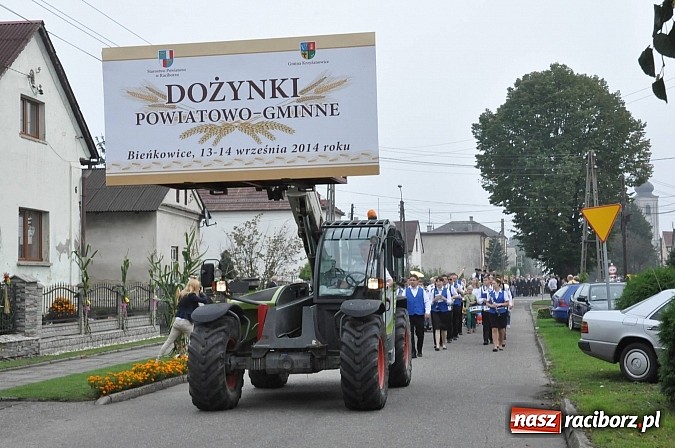 Zdjęcie w galerii na portalu naszraciborz.pl: Korowód jak z Bieńkowic do Raciborza, czyli powiatowe dożynki 2014 wiadomości z regionu