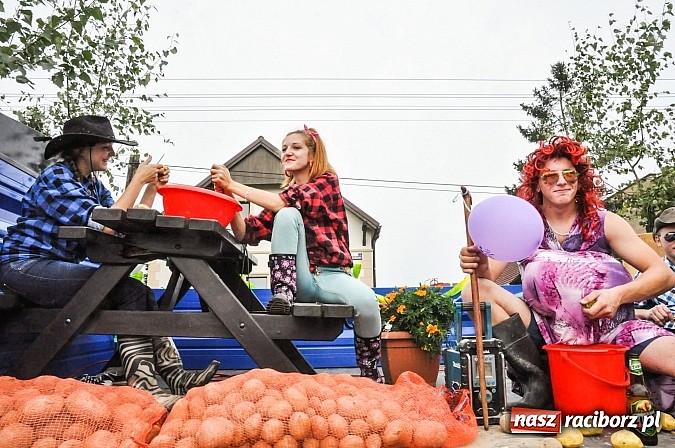 Zdjęcie w galerii na portalu naszraciborz.pl: Słowianki i przyjaciele, czyli dożynki powiatowe w Bieńkowicach na wesoło wiadomości z regionu