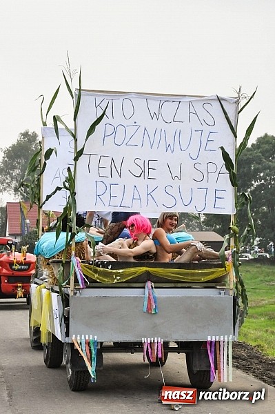 Zdjęcie w galerii na portalu naszraciborz.pl: Słowianki i przyjaciele, czyli dożynki powiatowe w Bieńkowicach na wesoło wiadomości z regionu