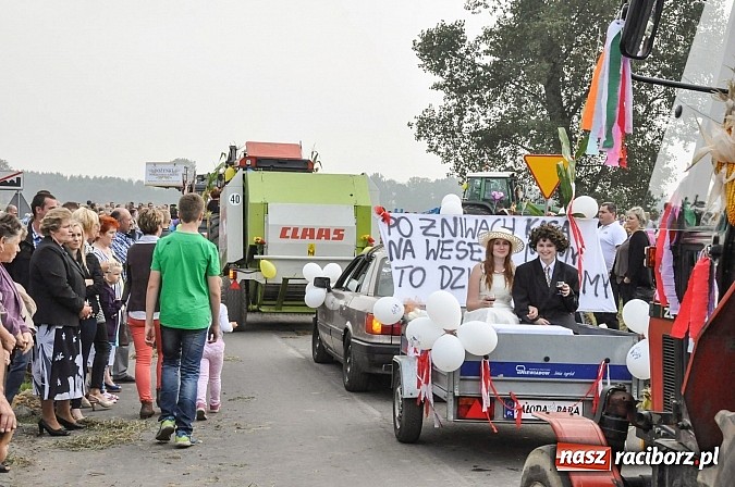 Zdjęcie w galerii na portalu naszraciborz.pl: Słowianki i przyjaciele, czyli dożynki powiatowe w Bieńkowicach na wesoło wiadomości z regionu