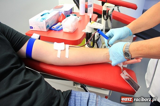 Zdjęcie w galerii na portalu naszraciborz.pl: Lubi dzielić się swoją krwią... wiadomości z regionu