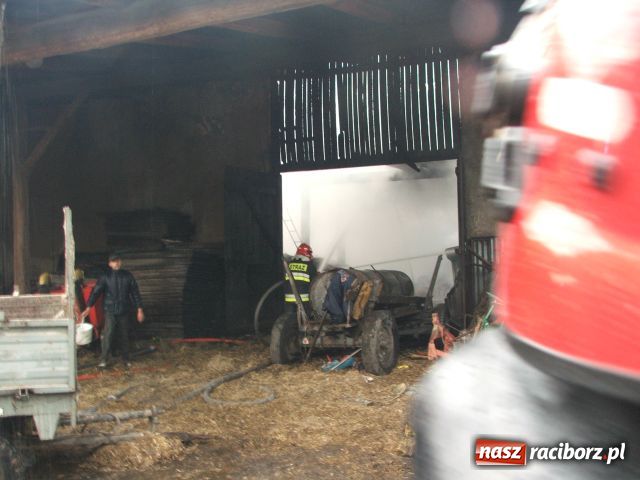Zdjęcie w galerii na portalu naszraciborz.pl: PIORUN uderzył w stodołę wiadomości z regionu