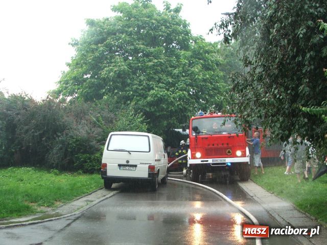 Zdjęcie w galerii na portalu naszraciborz.pl: PIORUN uderzył w stodołę wiadomości z regionu