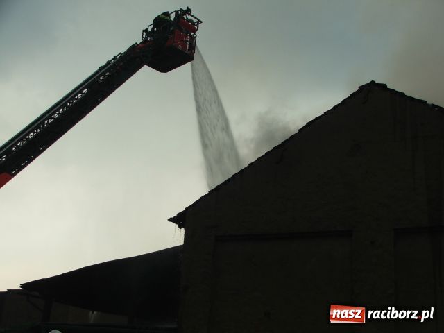 Zdjęcie w galerii na portalu naszraciborz.pl: PIORUN uderzył w stodołę wiadomości z regionu