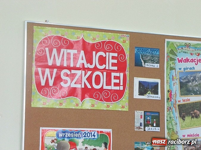 Zdjęcie w galerii na portalu naszraciborz.pl: 7 oddziałów klas pierwszych i drugich SP 1 w nowym budynku przy Cecylii wiadomości z regionu