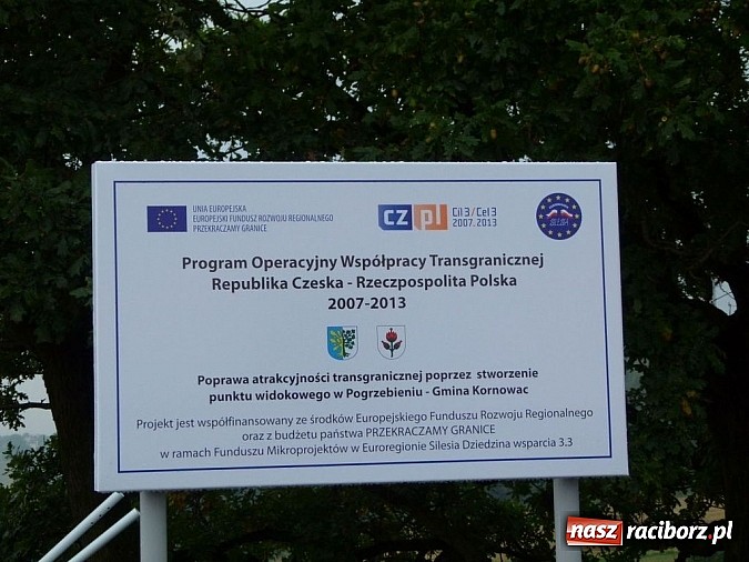 Zdjęcie w galerii na portalu naszraciborz.pl: Rajd rowerowy na otwarcie punktu widokowego wiadomości z regionu