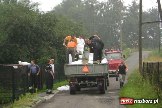 Zdjęcie w galerii na portalu naszraciborz.pl: POWÓDŹ w Nędzy - podtopione domostwa wiadomości z regionu