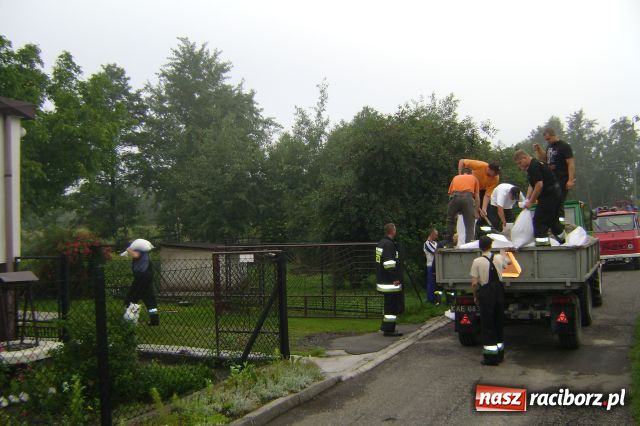 Zdjęcie w galerii na portalu naszraciborz.pl: POWÓDŹ w Nędzy - podtopione domostwa wiadomości z regionu