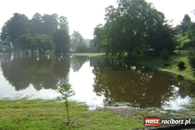 Zdjęcie w galerii na portalu naszraciborz.pl: POWÓDŹ w Nędzy - podtopione domostwa wiadomości z regionu
