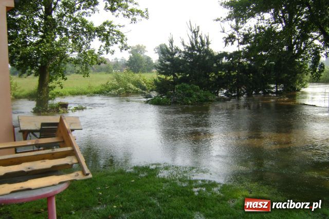 Zdjęcie w galerii na portalu naszraciborz.pl: POWÓDŹ w Nędzy - podtopione domostwa wiadomości z regionu
