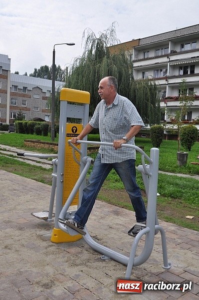 Zdjęcie w galerii na portalu naszraciborz.pl: Racibórz ma kolejną siłownię pod chmurką wiadomości z regionu
