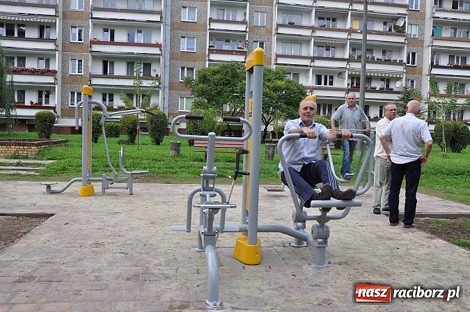 Zdjęcie w galerii na portalu naszraciborz.pl: Racibórz ma kolejną siłownię pod chmurką wiadomości z regionu