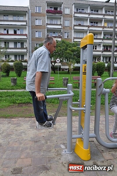Zdjęcie w galerii na portalu naszraciborz.pl: Racibórz ma kolejną siłownię pod chmurką wiadomości z regionu