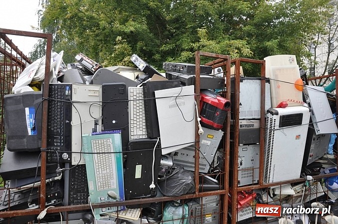 Zdjęcie w galerii na portalu naszraciborz.pl: Kolejne tony zużytego sprzętu elektrycznego! wiadomości z regionu