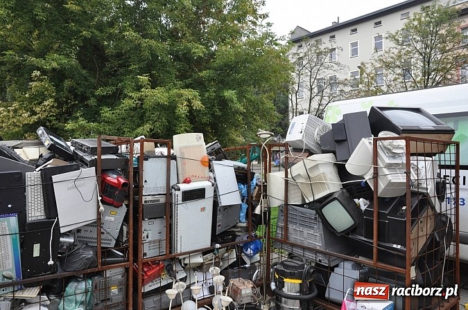 Zdjęcie w galerii na portalu naszraciborz.pl: Kolejne tony zużytego sprzętu elektrycznego! wiadomości z regionu