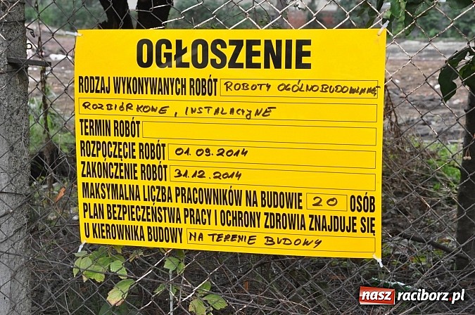 Zdjęcie w galerii na portalu naszraciborz.pl: Przy Kasprowicza powstaje nowy market wiadomości z regionu