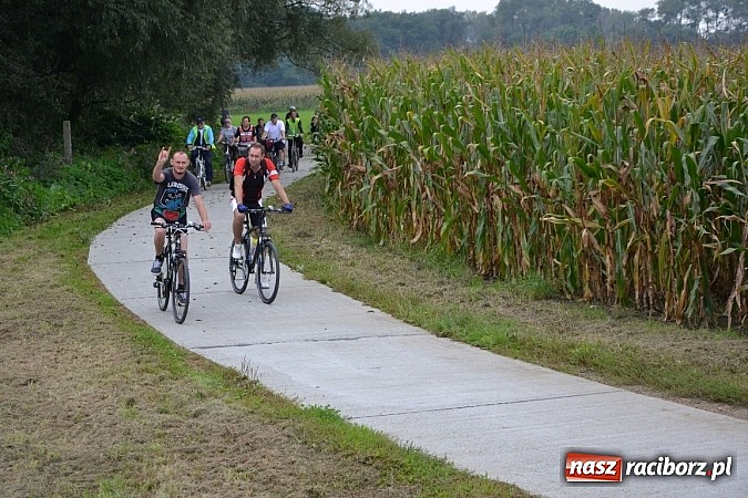 Zdjęcie w galerii na portalu naszraciborz.pl: Ponad dwustu cyklistów na otwarciu nowej ścieżki rowerowej - Hackiej Cesty wiadomości z regionu