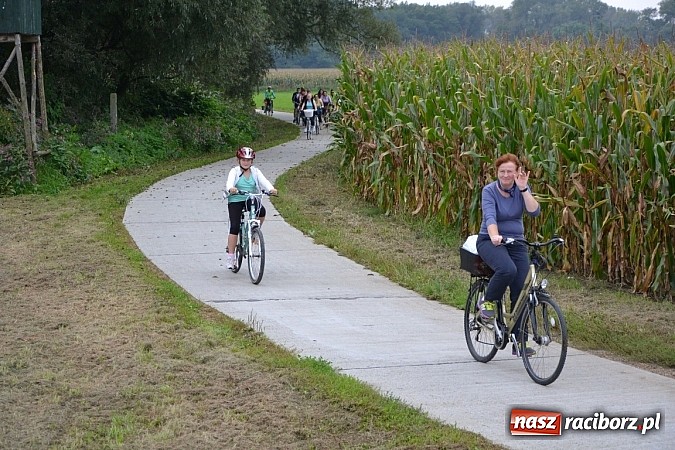 Zdjęcie w galerii na portalu naszraciborz.pl: Ponad dwustu cyklistów na otwarciu nowej ścieżki rowerowej - Hackiej Cesty wiadomości z regionu