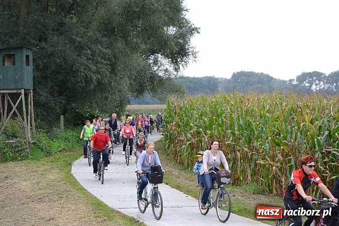 Zdjęcie w galerii na portalu naszraciborz.pl: Ponad dwustu cyklistów na otwarciu nowej ścieżki rowerowej - Hackiej Cesty wiadomości z regionu