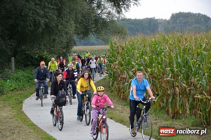 Zdjęcie w galerii na portalu naszraciborz.pl: Ponad dwustu cyklistów na otwarciu nowej ścieżki rowerowej - Hackiej Cesty wiadomości z regionu