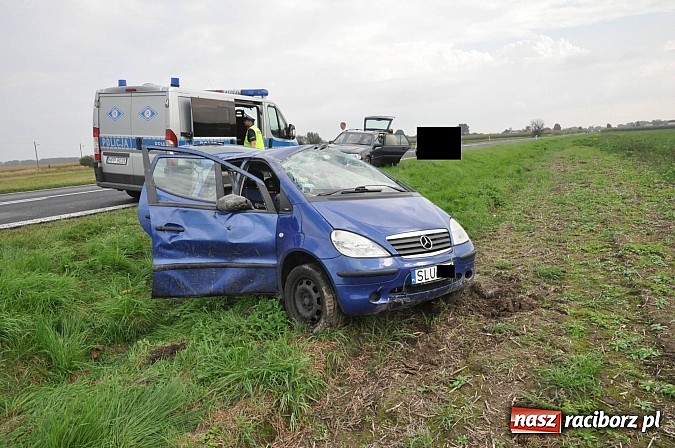 Zdjęcie w galerii na portalu naszraciborz.pl: Kolejny kierowca przeszarżował za Roszkowem wiadomości z regionu