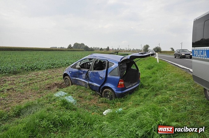 Zdjęcie w galerii na portalu naszraciborz.pl: Kolejny kierowca przeszarżował za Roszkowem wiadomości z regionu