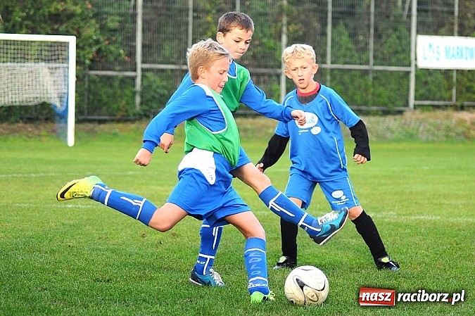 Zdjęcie w galerii na portalu naszraciborz.pl: Grad goli w Markowicach. Zwycięstwo orlików z Pietrowic wiadomości z regionu
