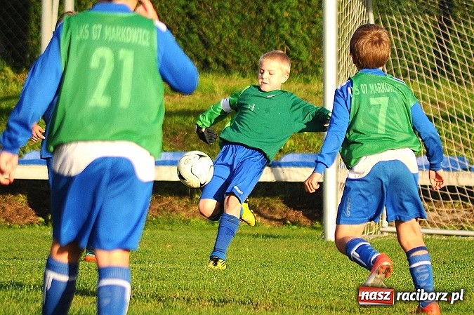 Zdjęcie w galerii na portalu naszraciborz.pl: Grad goli w Markowicach. Zwycięstwo orlików z Pietrowic wiadomości z regionu