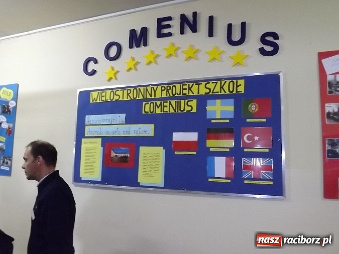 Zdjęcie w galerii na portalu naszraciborz.pl: Zagraniczni goście szkoły w Markowicach wiadomości z regionu