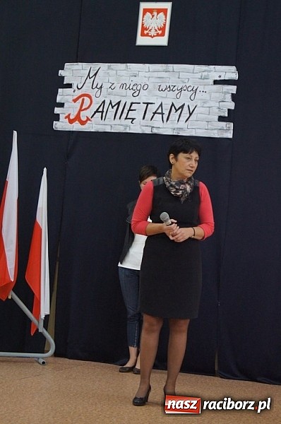 Zdjęcie w galerii na portalu naszraciborz.pl: My z niego wszyscy…Rocznica powstania państwa podziemnego w SP 4  wiadomości z regionu