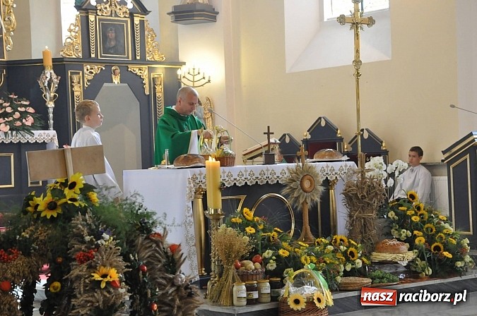 Zdjęcie w galerii na portalu naszraciborz.pl: Brzezie to potęga! Huczne dożynki miejskie 2014. Wspaniały korowód wiadomości z regionu