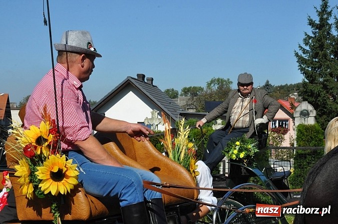 Zdjęcie w galerii na portalu naszraciborz.pl: Brzezie to potęga! Huczne dożynki miejskie 2014. Wspaniały korowód wiadomości z regionu
