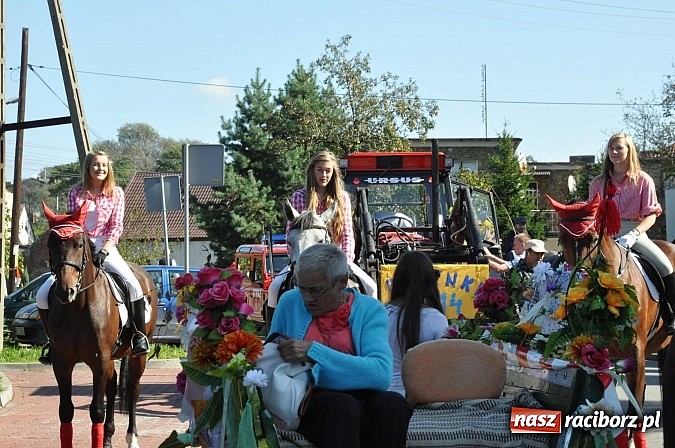 Zdjęcie w galerii na portalu naszraciborz.pl: Brzezie to potęga! Huczne dożynki miejskie 2014. Wspaniały korowód wiadomości z regionu
