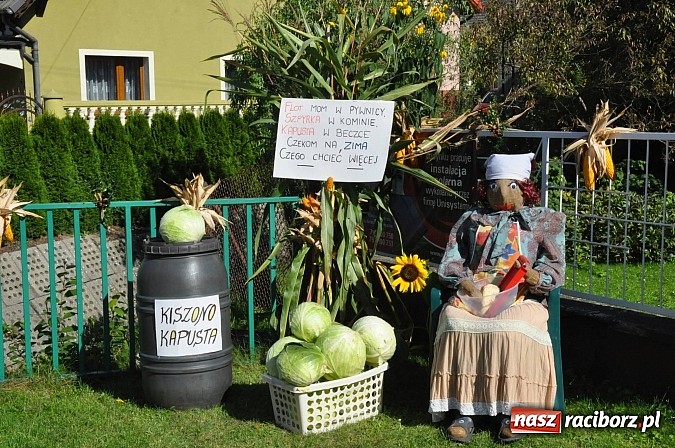 Zdjęcie w galerii na portalu naszraciborz.pl: Brzezie to potęga! Huczne dożynki miejskie 2014. Wspaniały korowód wiadomości z regionu