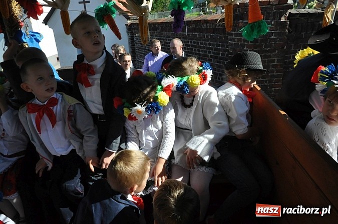 Zdjęcie w galerii na portalu naszraciborz.pl: Brzezie to potęga! Huczne dożynki miejskie 2014. Wspaniały korowód wiadomości z regionu