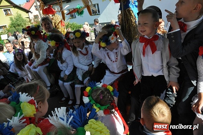 Zdjęcie w galerii na portalu naszraciborz.pl: Brzezie to potęga! Huczne dożynki miejskie 2014. Wspaniały korowód wiadomości z regionu