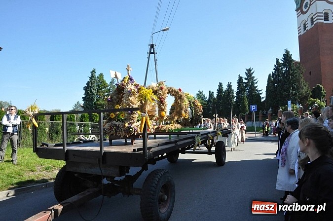 Zdjęcie w galerii na portalu naszraciborz.pl: Brzezie to potęga! Huczne dożynki miejskie 2014. Wspaniały korowód wiadomości z regionu