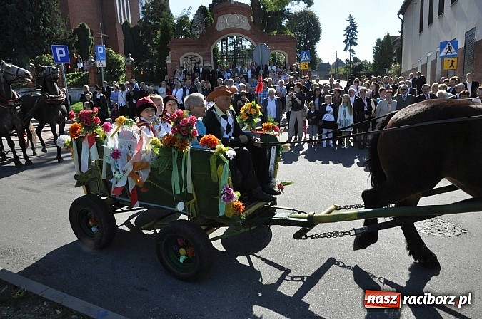Zdjęcie w galerii na portalu naszraciborz.pl: Brzezie to potęga! Huczne dożynki miejskie 2014. Wspaniały korowód wiadomości z regionu