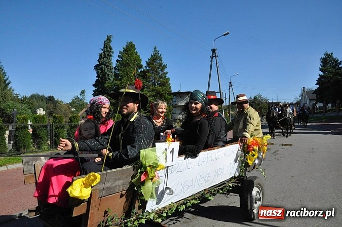 Zdjęcie w galerii na portalu naszraciborz.pl: Brzezie to potęga! Huczne dożynki miejskie 2014. Wspaniały korowód wiadomości z regionu
